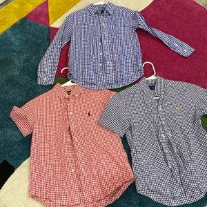 Ralph Lauren Polo button up shirts. All three for $15